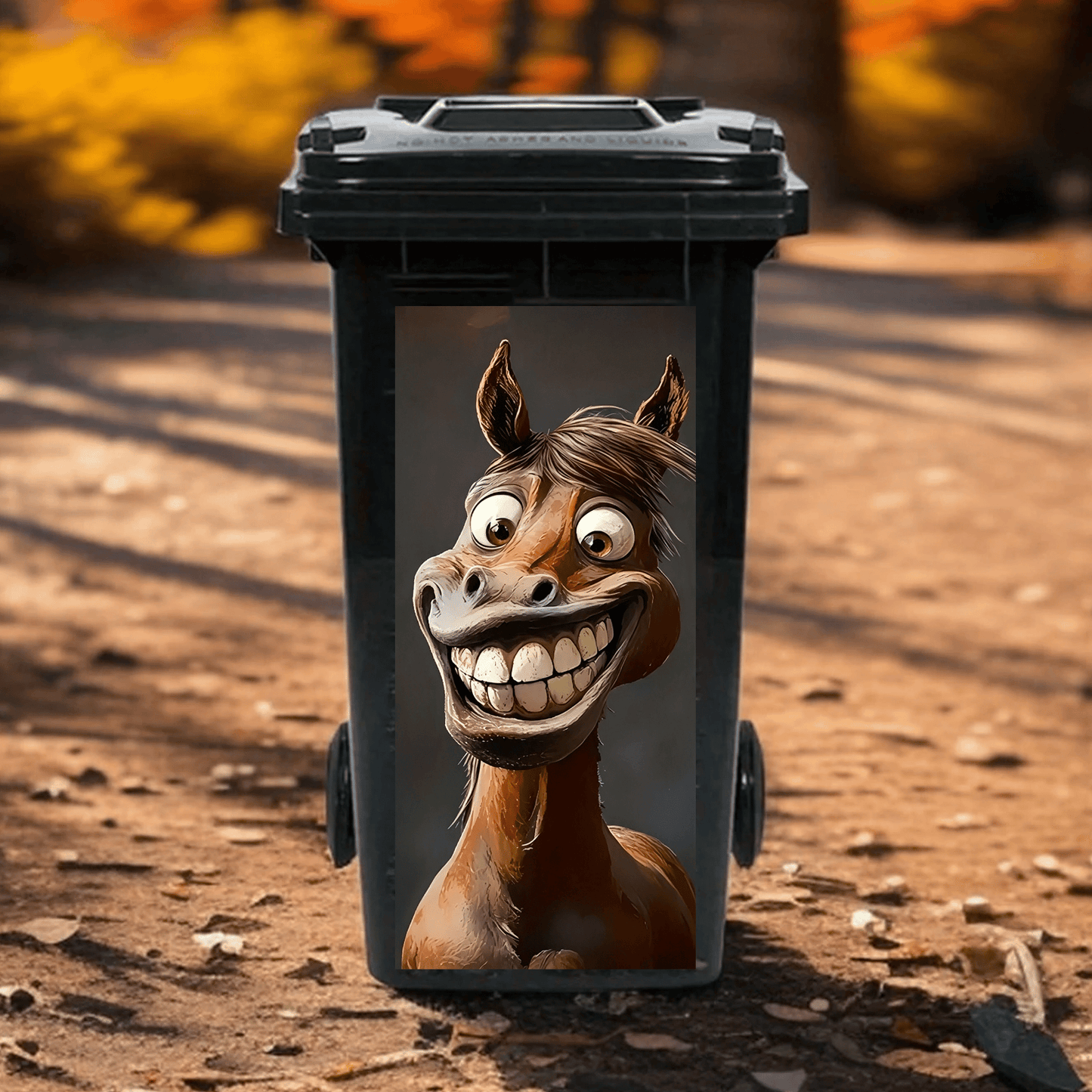 𝟒𝟗% 𝐎𝐅𝐅 𝐅𝐥𝐚𝐬𝐡 𝐒𝐚𝐥𝐞!:Creative Trash Can Sticker with Colourful Cartoon✨