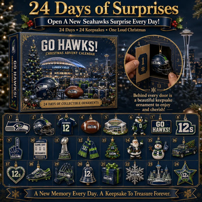 🎄 Go Hawks! Football Christmas Advent Calendar