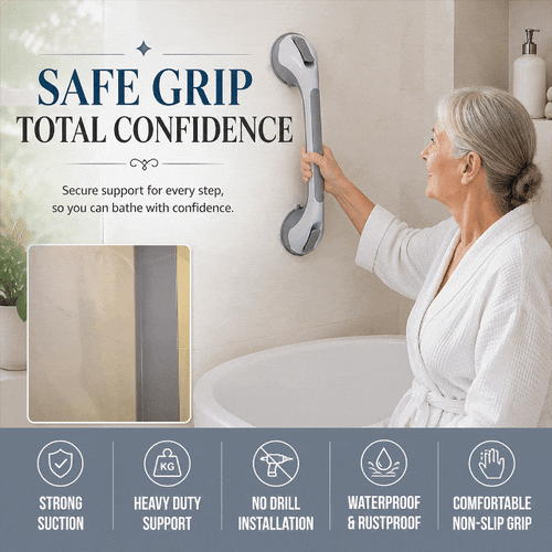 Bathroom Safety Grab Bar for Bathtub and Shower