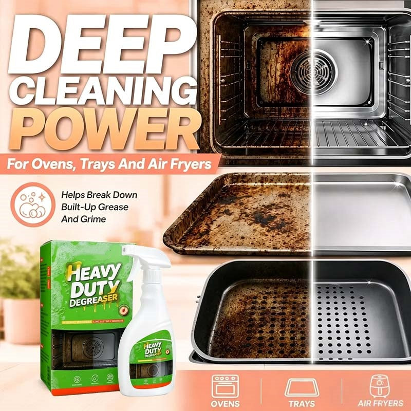Heavy duty degreaser-Range Hood Cleaner Spray, Heavy Duty Kitchen Grease Remover for Hood Filters🧽