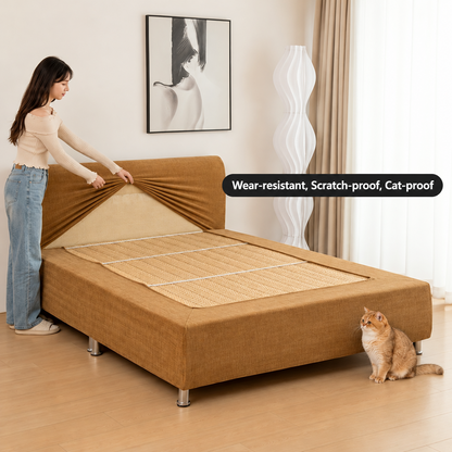 The Art of a Beautiful Bedroom — Premium Stretch-Fit Bed Frame Cover