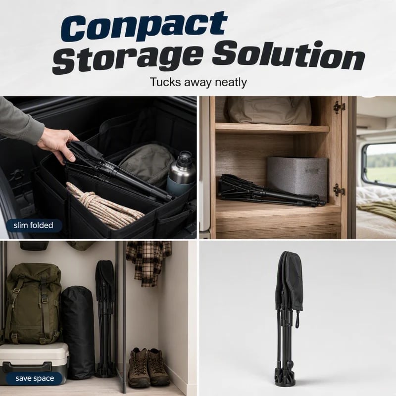 💯📢📢40% OFF !! ⏰Compact Heavy Duty Folding Stool