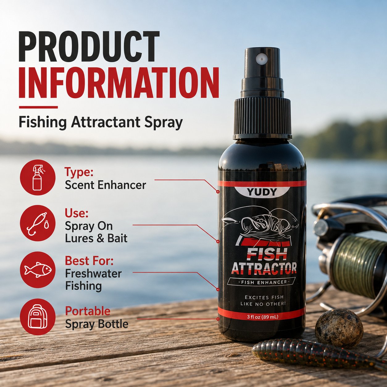 🔥🏷️Buy More, Save More (Up to 40% OFF)🔥 - 🎣 Fishing Attractant Spray