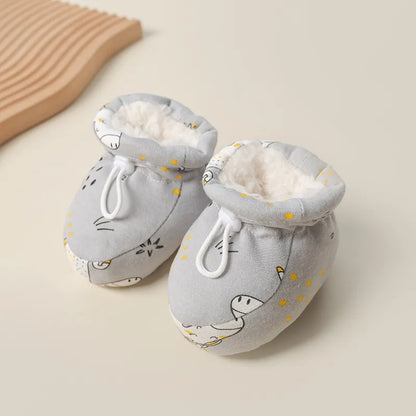 👶Warm fur baby boots