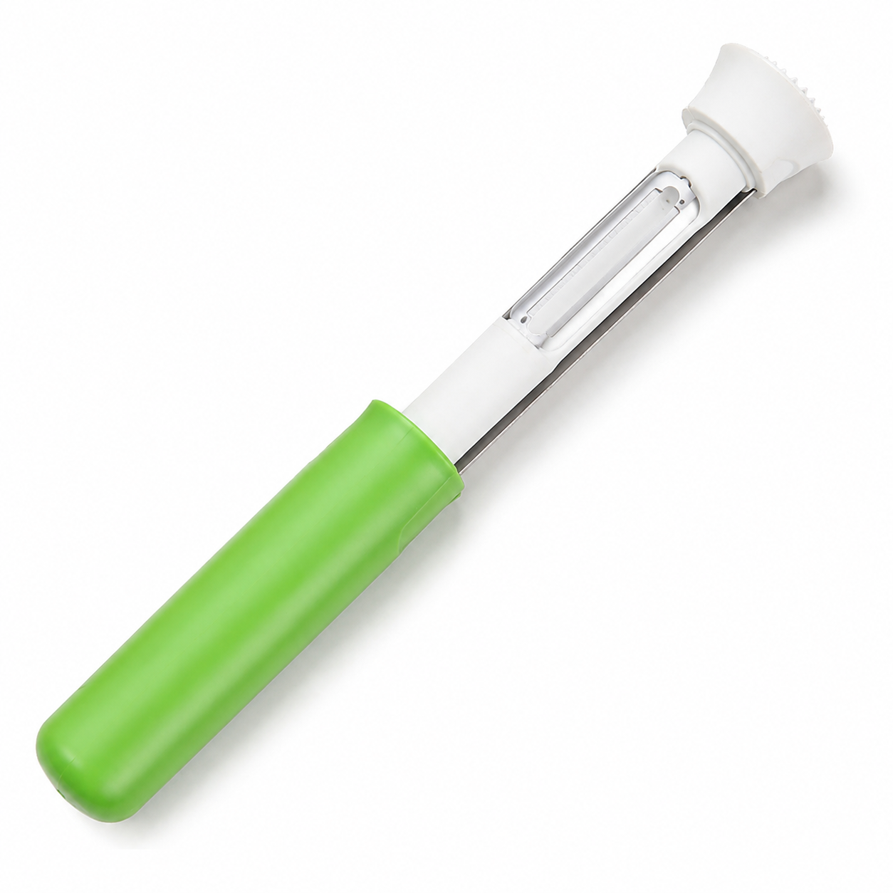 🍎 2-in-1 Stainless Steel Apple & Pear Corer Peeler Kitchen Tool 🍐