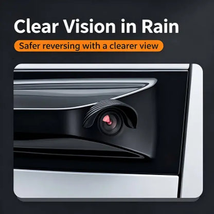 4pcs Car Rear‑View Camera Rain Shield Waterproof Protector Hood Rain‑Proof Visor Accessory for Car Side & Rear Camera