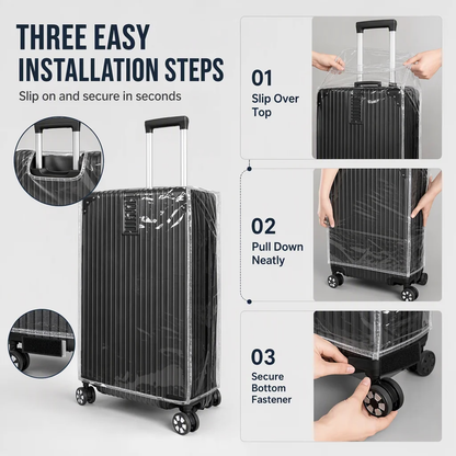 Waterproof and Scratch-Resistant Luggage  Cover
