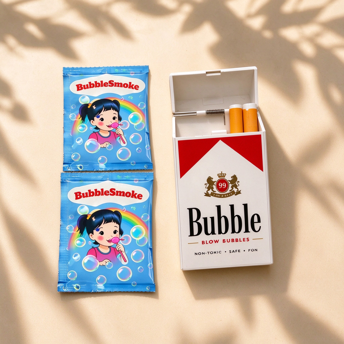 Bubble Smoke-Funny Bubble Blowing Cigarette Prank Toy
