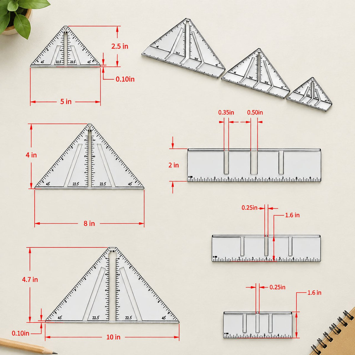 🔧 Heavy-Duty Metalworking Miter Square – Precision Angle Layout Tool for Welding & Fabrication