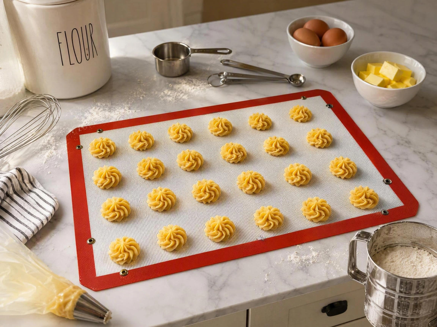 STOP WASTING PARCHMENT PAPER. BAKE BIGGER. CLEANER. EASIER. 🔥
