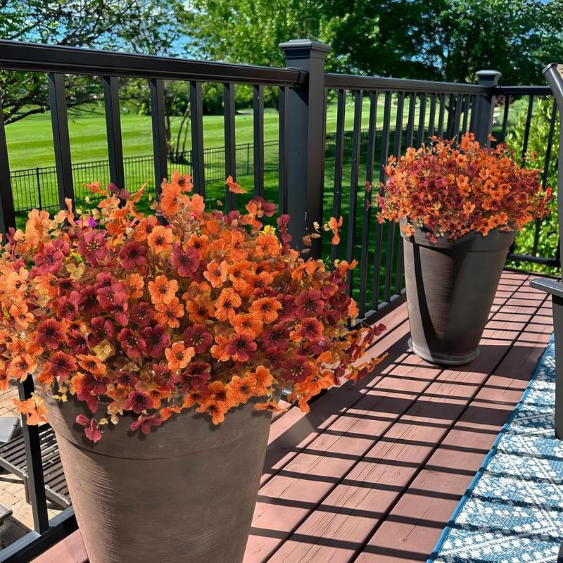 🍁UV-Resistant Artificial Daisy Flowers  for Fall Decor Halloween