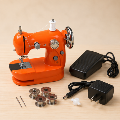 Mini Electric Sewing Machine– Compact Beginner-Friendly Sewing Machine for Home & DIY