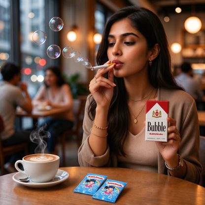 Bubble Smoke-Funny Bubble Blowing Cigarette Prank Toy