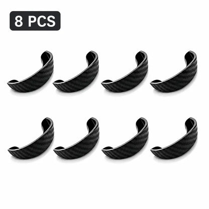 4pcs Car Rear‑View Camera Rain Shield Waterproof Protector Hood Rain‑Proof Visor Accessory for Car Side & Rear Camera