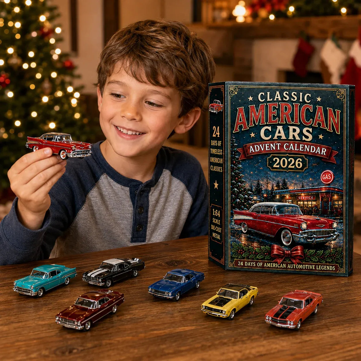 ⭐🚗 2026 Vehicle Advent Calendar Collection – 24 Days of Classic Machines, Trucks & Military Legends 🎁✨