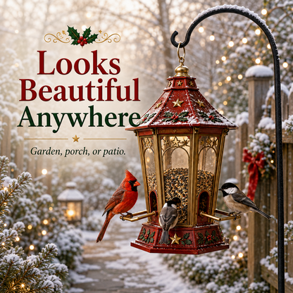 🎄 Christmas Bird Feeder Collectio – Festive Hanging Garden Feeders for Wild Birds
