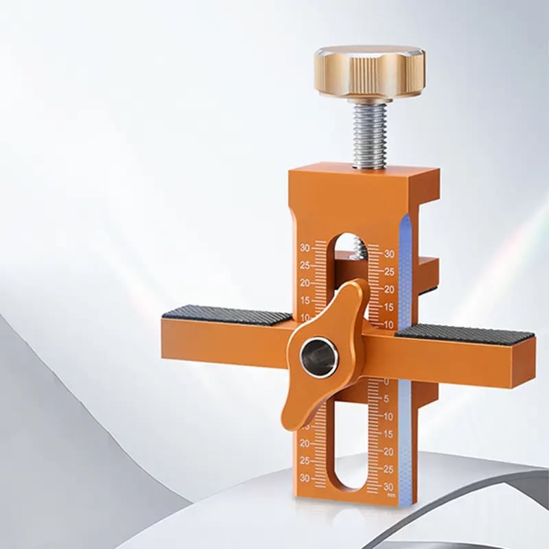 🔧 3-in-1 Cabinet Door Installation Tool – Positioning, Alignment & Drilling Guide Set