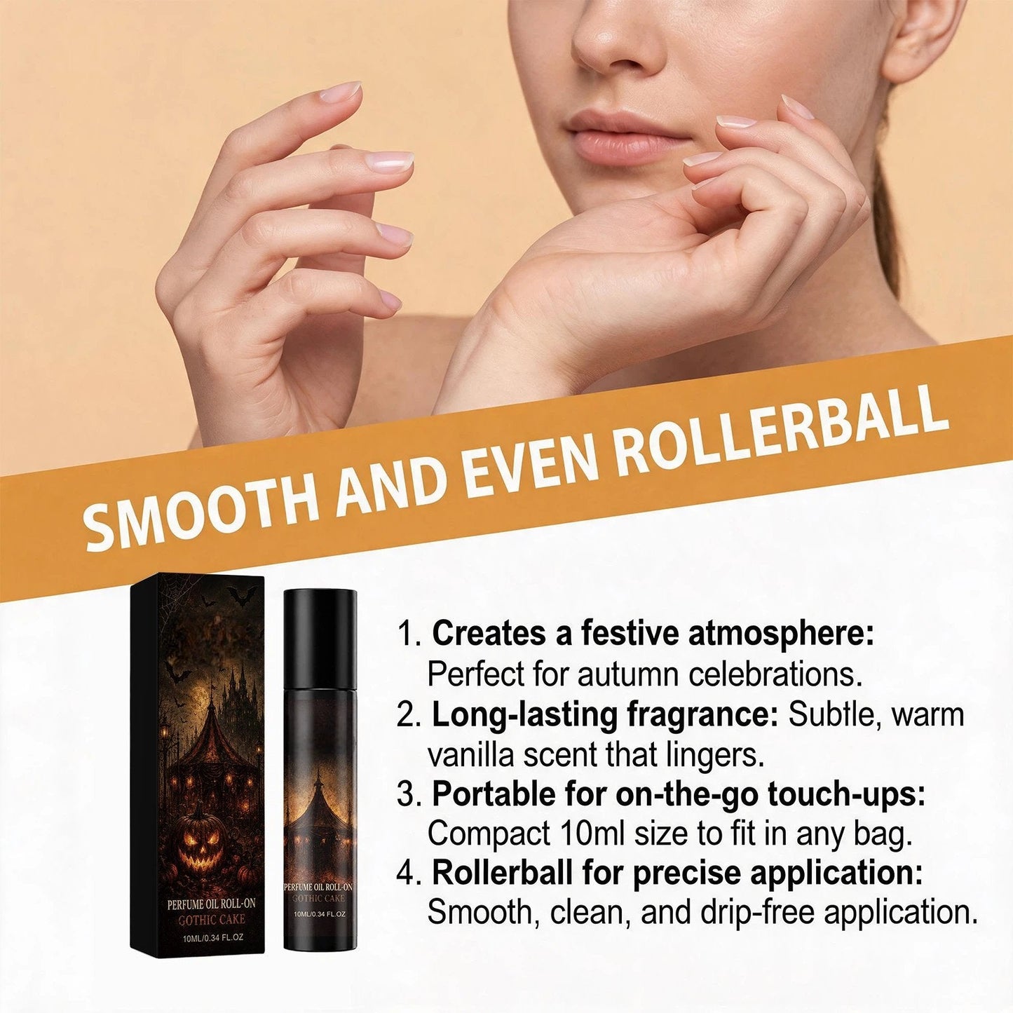 Clowns, Dark Carnival, Cotton Candy, Funnel Cake & Gasoline - Rollerball Perfume Oil