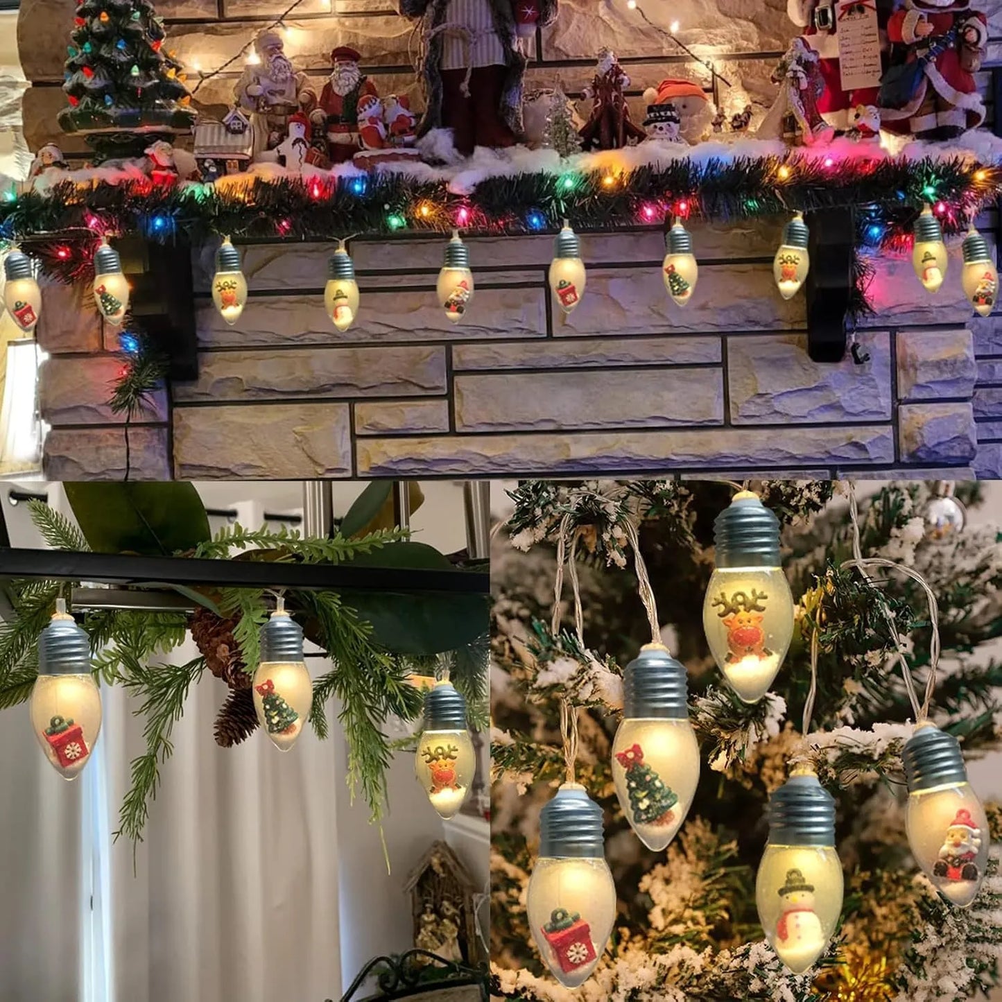 🎅Christmas Led Bulb String Lights🎄