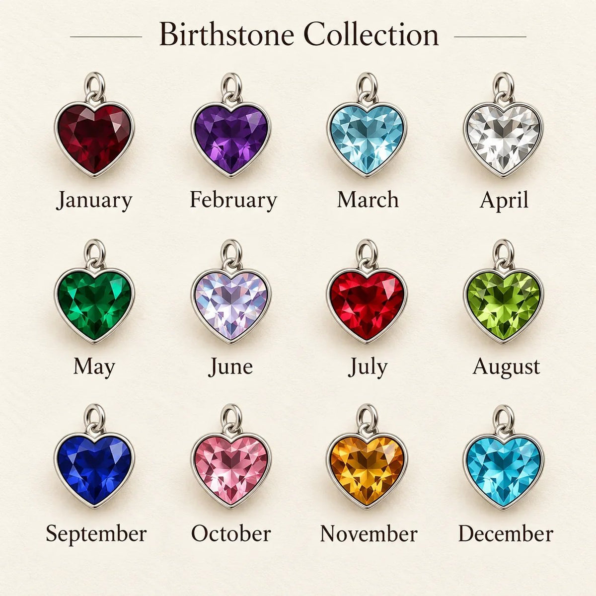 🔥Last Day Only＄13.99👼 Always By Your Side: Birth Month Angel & Flower Keychain + Keepsake Card 🌸