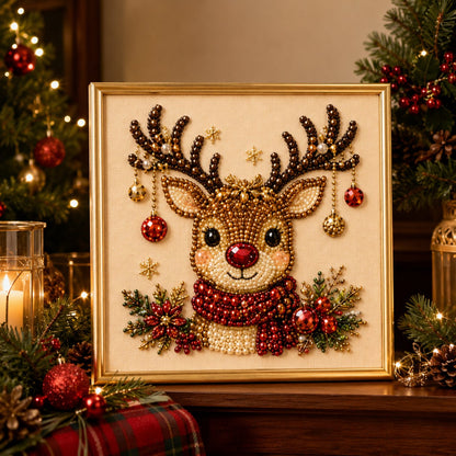 ⏳Time-Limited Special⏰DIY Christmas Pearl Art Kit Beginner Friendly Craft