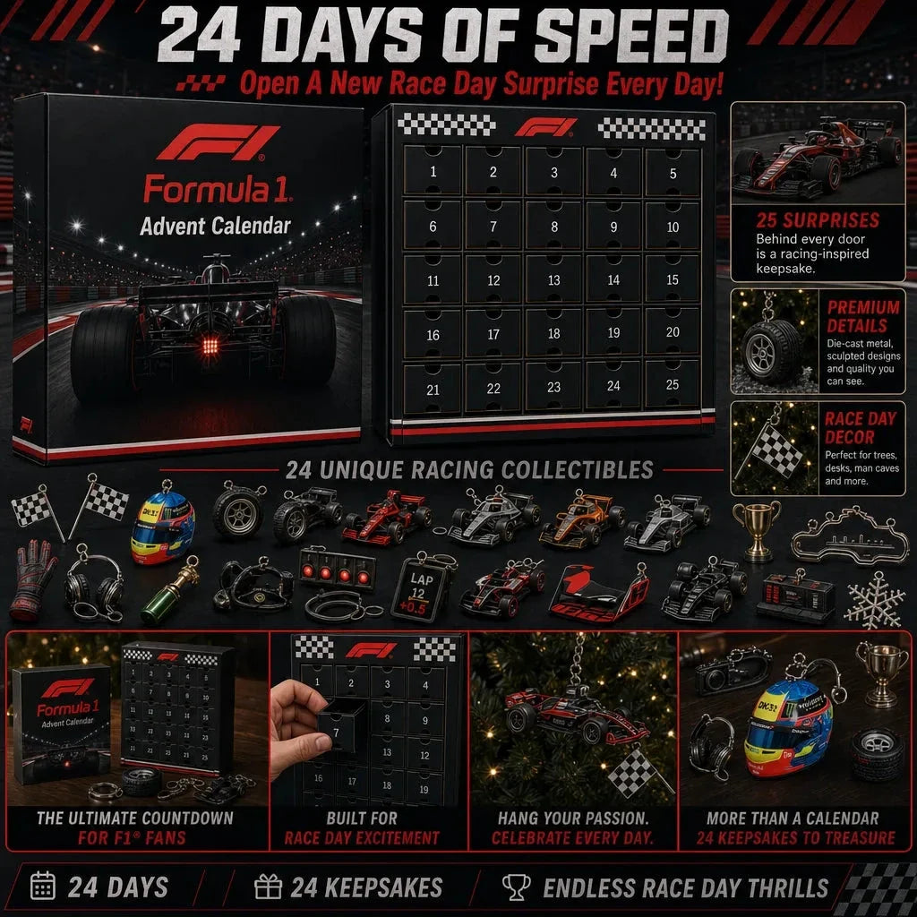 24 Daily Surprises F1 Advent Calendar (New packaging)
