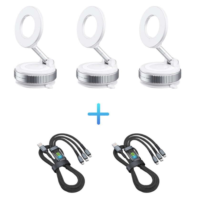 360° Adjustable Vacuum Magnetic Phone Holder