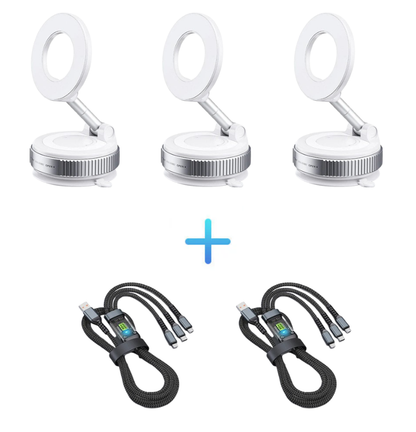 360° Adjustable Vacuum Magnetic Phone Holder
