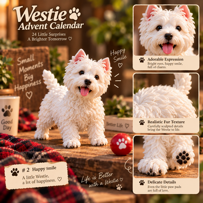 🐾 Westie Wonderland™ | 24 Days of Little Personalities