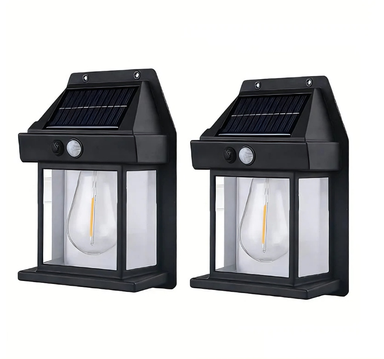 Solar Motion Sensor Wall Light | Waterproof Outdoor Decor Lamp