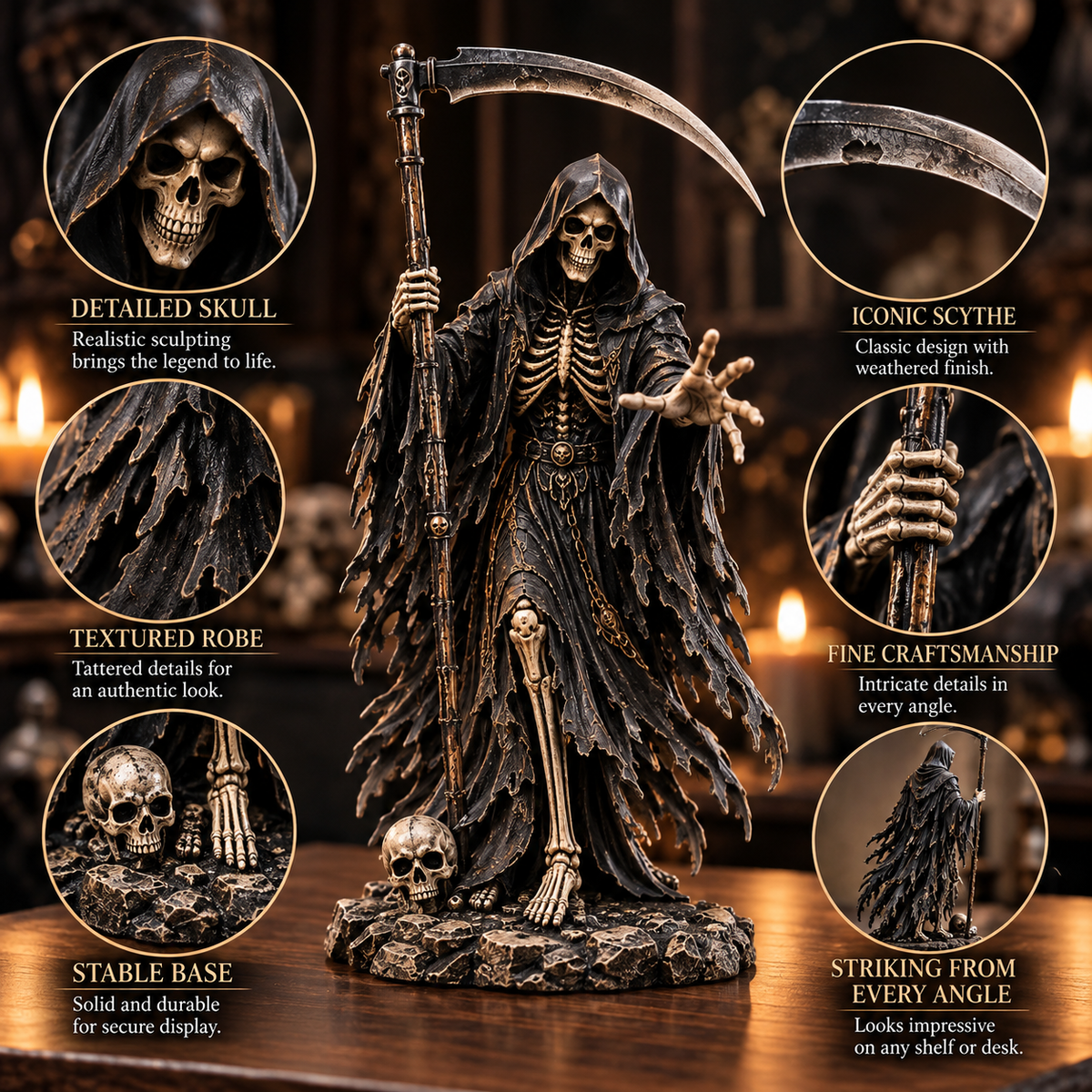 💀 24 Days of Grim Reaper – 24 Dark Legends Collector Figures