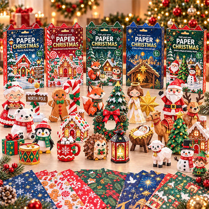 Fold Your Own Paper Christmas