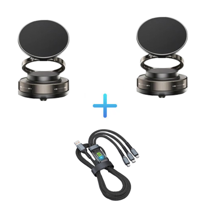 360° Adjustable Vacuum Magnetic Phone Holder