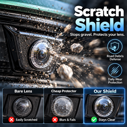 Anti-Rain & Scratch Car Camera Film (4-Pack) 💧🚘