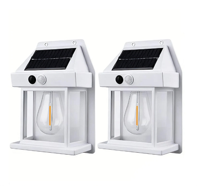 Solar Motion Sensor Wall Light | Waterproof Outdoor Decor Lamp