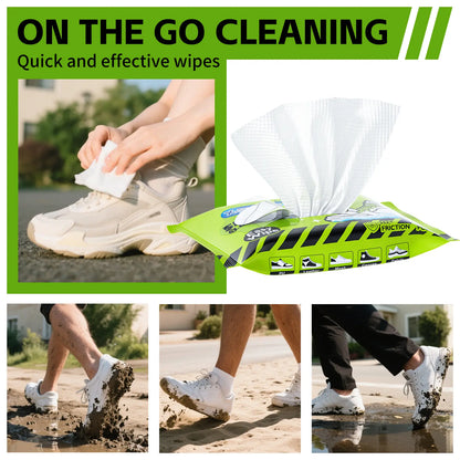 👟 Foam Shoe Cleaning Kit – Sneaker Cleaner With Brush & Microfiber Towel ✨