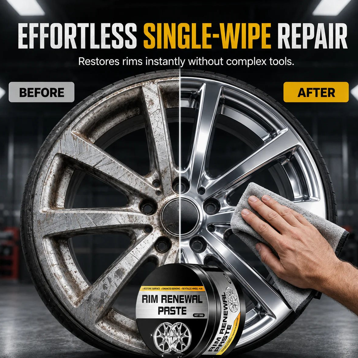 All-in-One Wheel Care & Restoration Paste