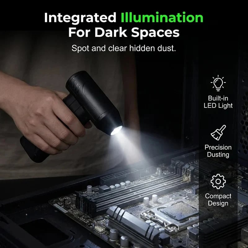 📣 50% OFF Today!🔥HOT SALE⚡High-Speed Air Duster & Blower