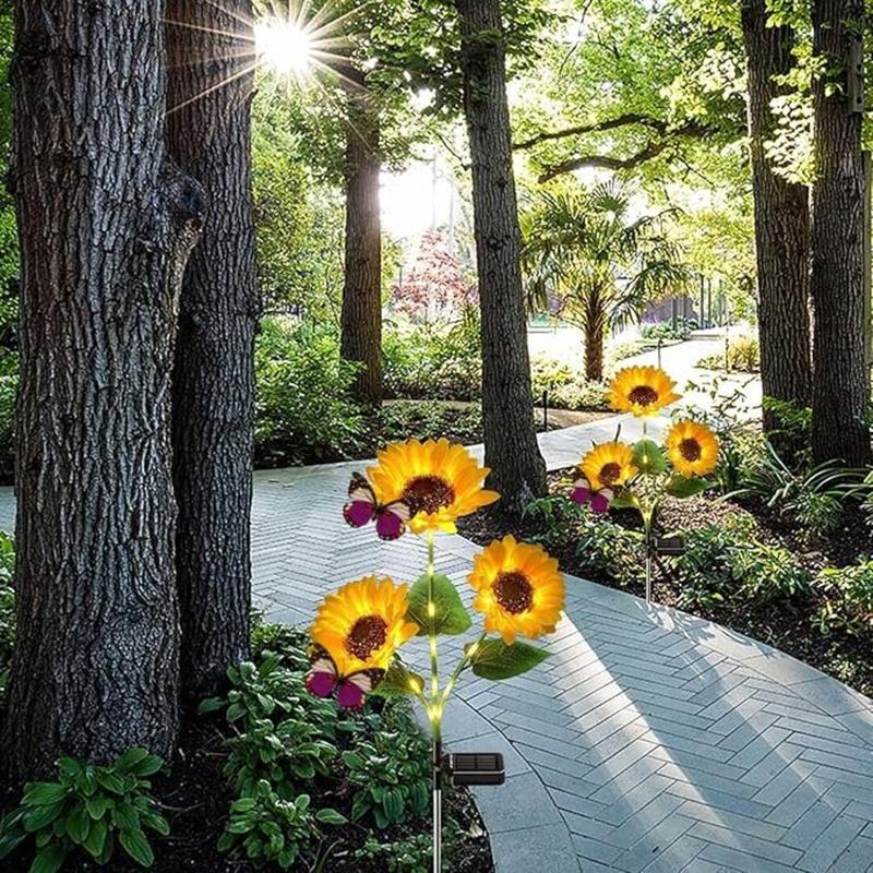 🌞Solar LED Sunflower Garden Lights