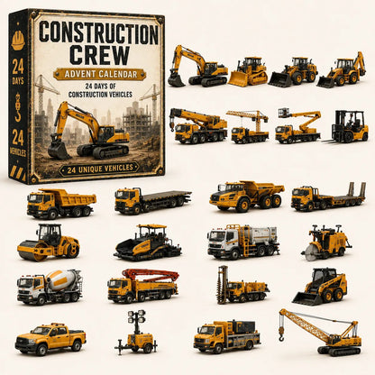 🚧Build the Fleet Collection 24-Day Vehicle Advent Calendar Series | ✨A New Adventure Every Morning