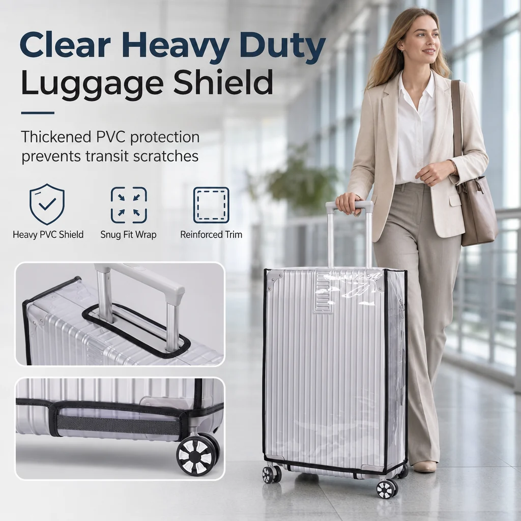 Waterproof and Scratch-Resistant Luggage  Cover