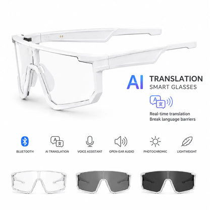 🕶️ VUB Smart Audio Glasses – Photochromic Options & Hands-Free Calls