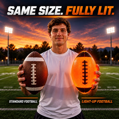 🏈 LED Light-Up Football