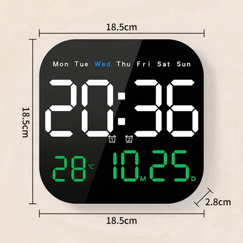 🔥Multifunctional Digital Alarm Clock for Home & Office