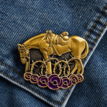 War Horse Remembered Brooch
