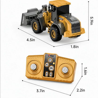 🚜 1:64 Premium Alloy Mini RC Construction Set