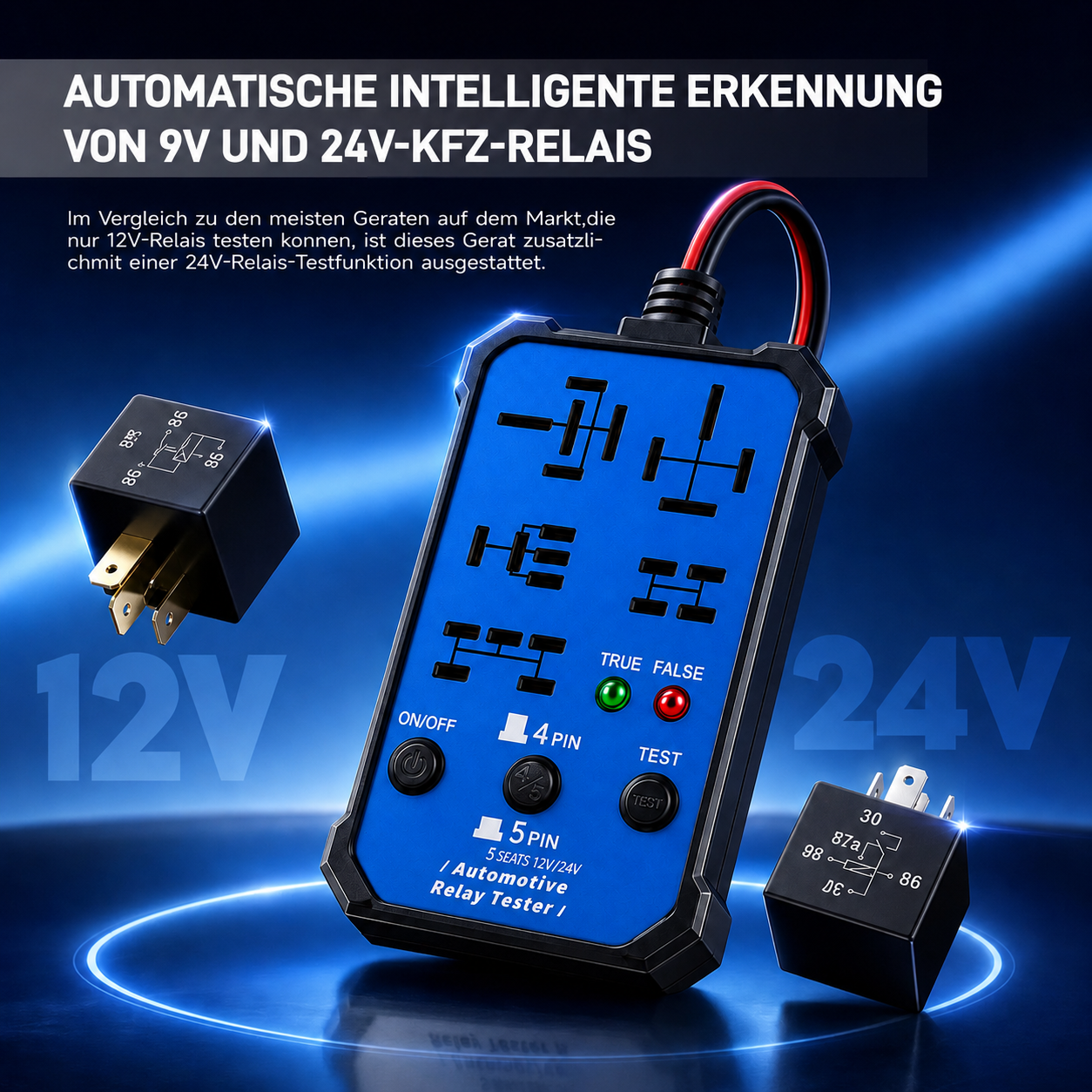 🔥Automotive Relay Tester