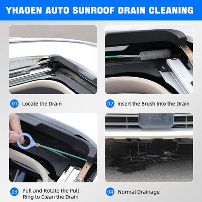 💥Hot Sale-Car Sunroof Drain Clog Remover - 197inch(5m)