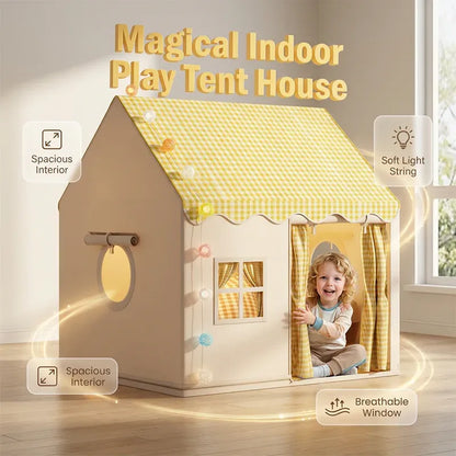 🏆LAST DAY 69% OFF🏠Children's Play Tent Castle✨
