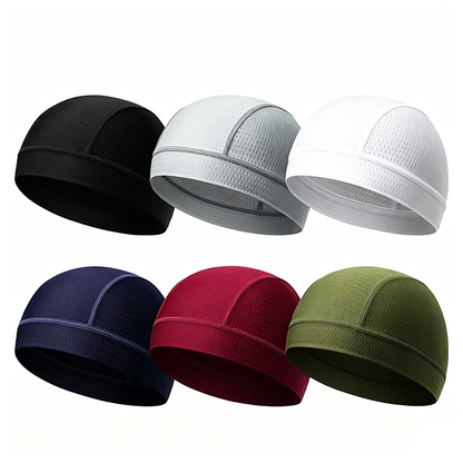 Full Mesh Cooling Helmet Liner Skull Cap - Ultra Breathable Sweat Wicking Hat for Hard Hats 🧢